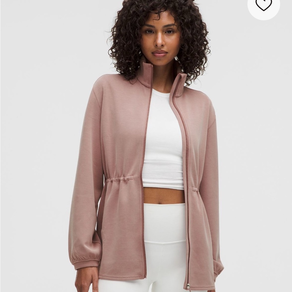 Lululemon Softstreme Cinch Waist Jacket (Twilight Rose)